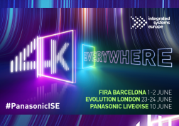 Panasonic Live@ISE - онлайн сессии в рамках Integrated Systems Europe 2021