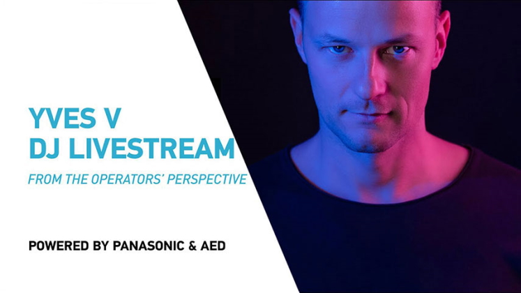 Panasonic приглашает «за кулисы» онлайн-трансляции DJ YVES V - подробное фото